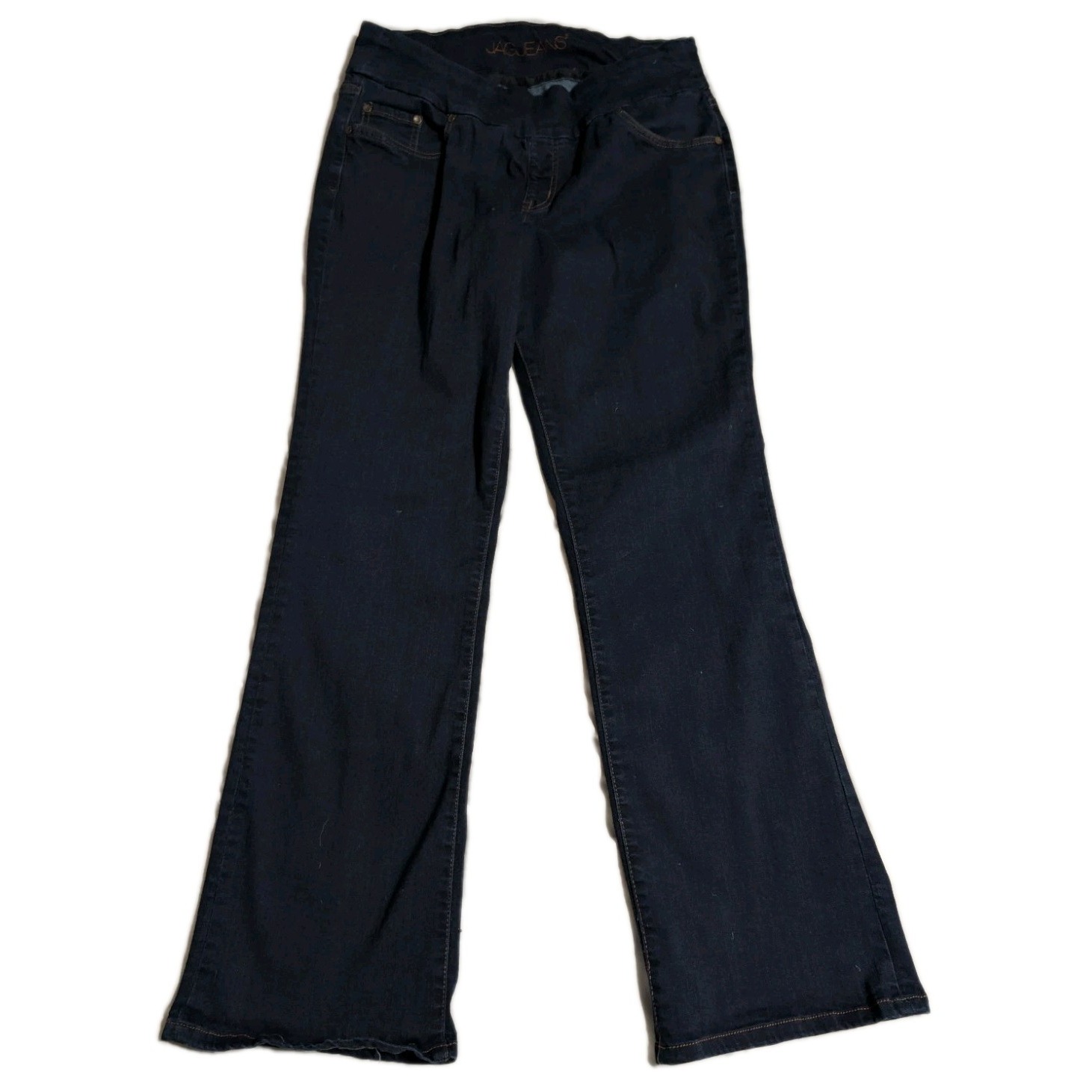 Jag Jeans Womens 16 High Rise Bootcut Dark Wash Stretch Denim 33